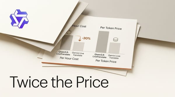 Qwen3.8-LiveTranslate: Twice the Price, 30% Cheaper