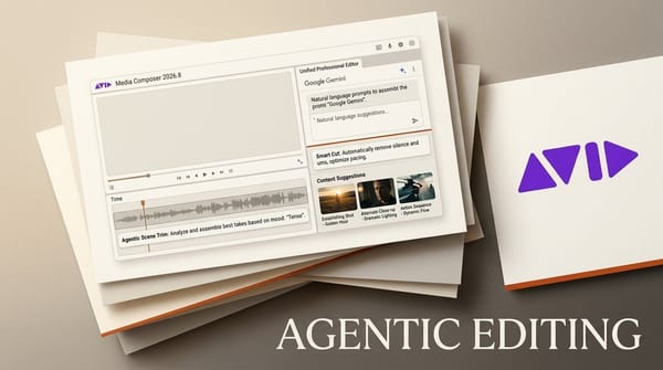 Avid Media Composer 2026.8 Brings Agentic AI Editing