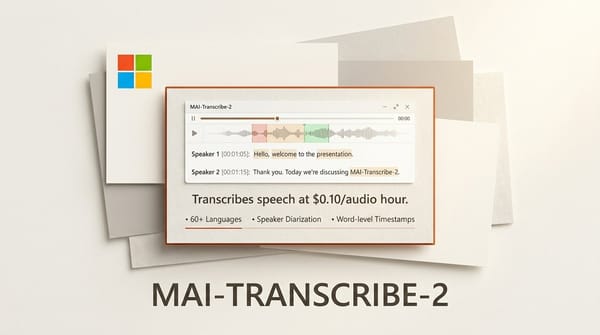 Microsoft MAI-Transcribe-2: Fastest, Cheapest ASR