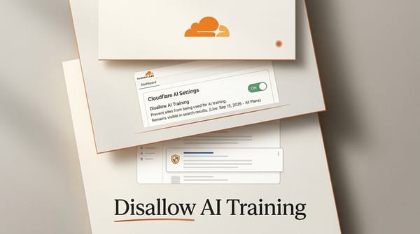 Cloudflare Disallow AI Training: What It Blocks
