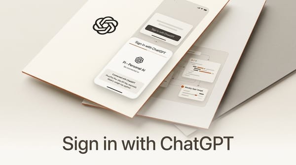 Sign in with ChatGPT: Use Your Plan in Other Apps