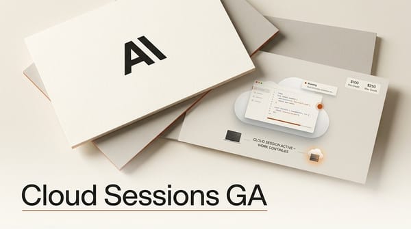 Claude Code Cloud Sessions GA: What $100 Buys