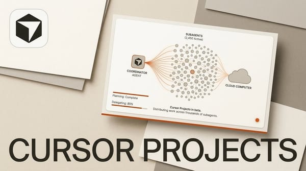 Cursor Projects Puts a Manager Agent Over Your Agents