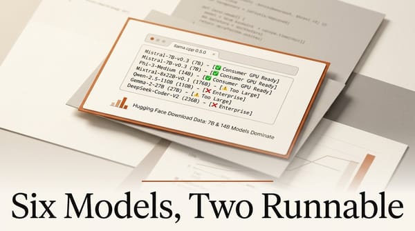 llama.cpp 0.5.0: Six New Models, Two You Can Run