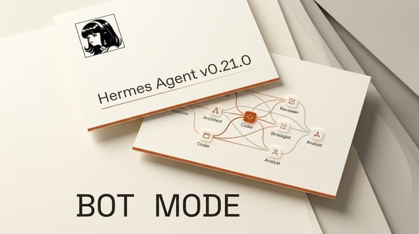 Nous Hermes Agent v0.21 Adds Multi-Agent Bot Mode