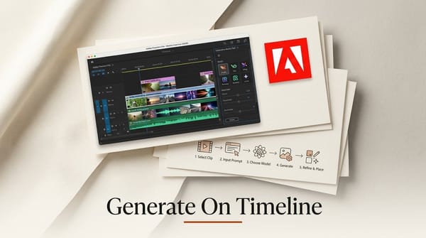 How to Generate B-Roll in the Premiere Timeline 2026