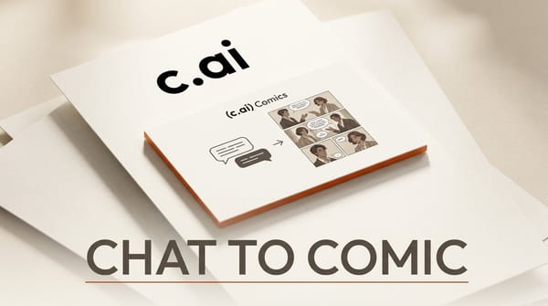 Character.AI Comics Turns Chats Into Comic Books