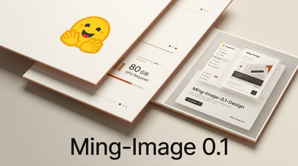 Ming-Image-0.1 Is 6B on Paper, 26B on Disk