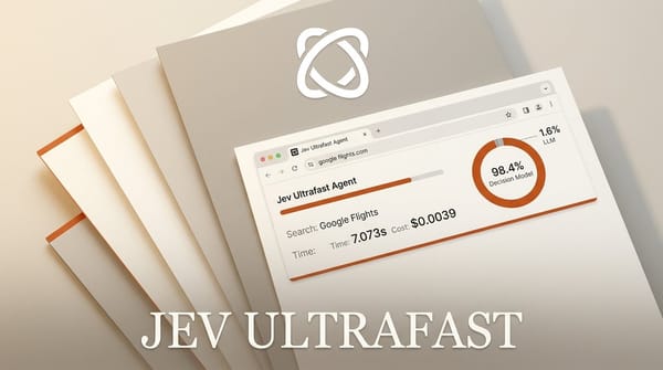 Jev Ultrafast: 7-Second Browser Agent at $0.0039