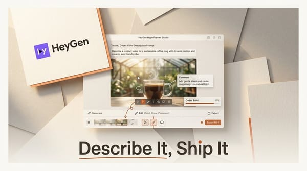 HyperFrames Studio: Make a Product Video by Describing It