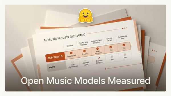 Best Open-Source AI Music Models, Measured (2026)