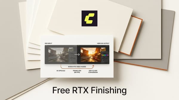 ComfyUI RTX Video Nodes: Free Upscale, 60 fps and HDR