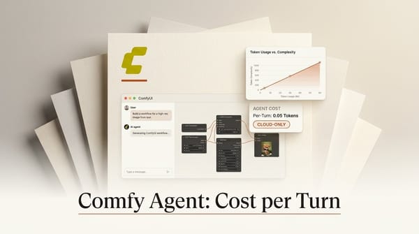Comfy Agent Pricing: One Build-and-Run Turn Cost $0.86