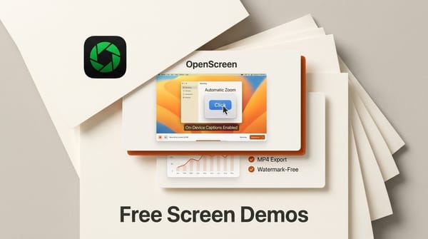 How to Make a Screen Demo Video Free With OpenScreen
